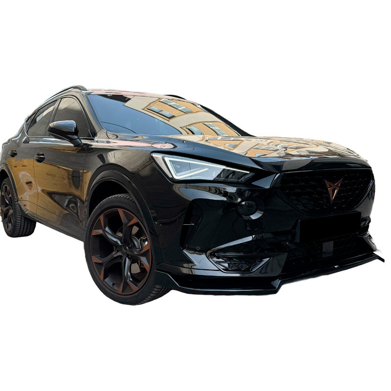 OneWay, Frontspoiler, Glossy Sort, Passer til Cupra Formentor 2020-2024, Version 2