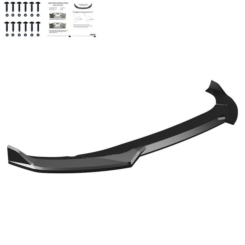 OneWay, Frontspoiler, Blank sort, passer til Cupra Terramar (KP1) (2024-)