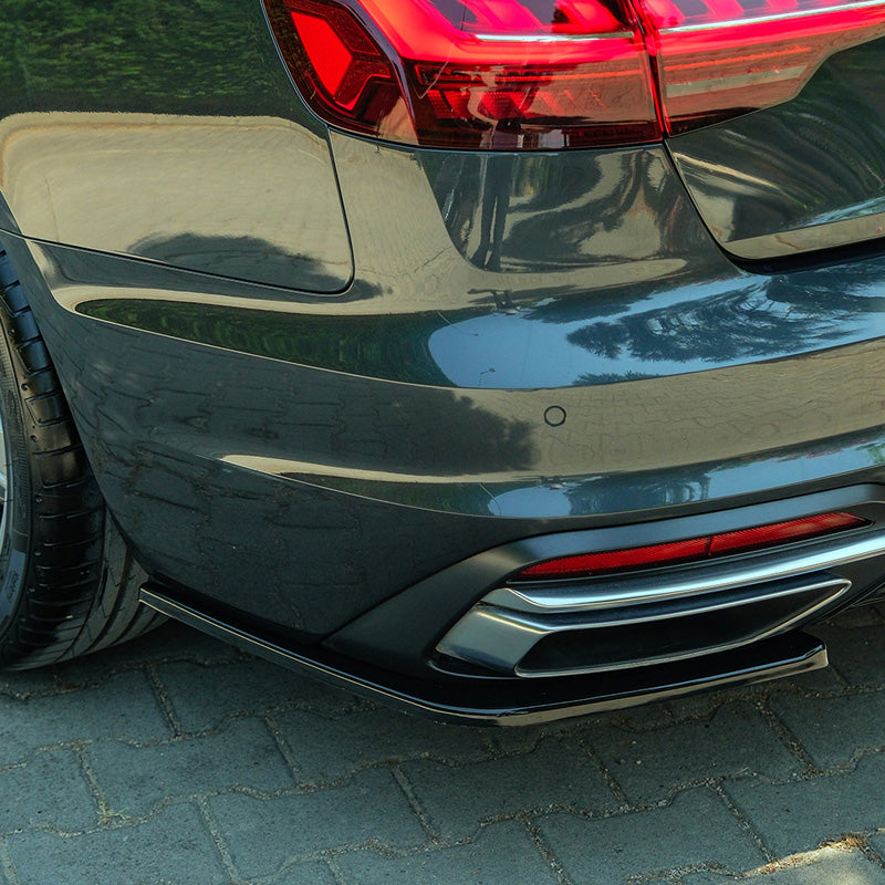 OneWay, Underlæbe, højglans sort, passer til Audi A4 (B9) Sedan/Avant Facelift (2019-2024) ekskl. S4/S-Line