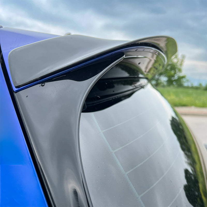OneWay, Tagspoiler cap, Glossy sort, Passer til Volkswagen Golf VII (7&7.5) HB GTi/GTD/R/R Line 2013-2020