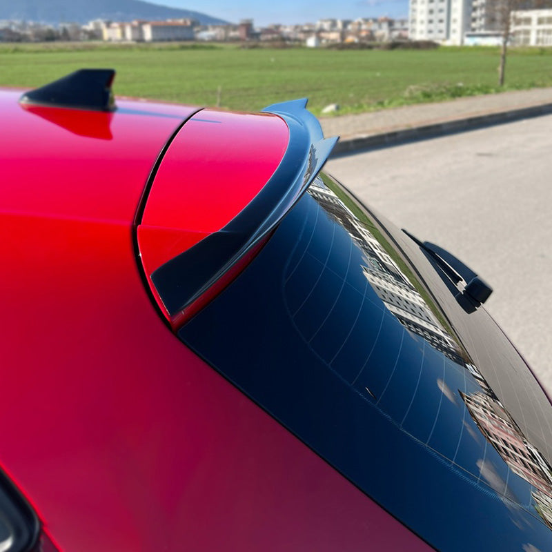OneWay, Tagspoiler Cap, Glossy Sort, Passer til Seat Ibiza (6F) 2017- inkl. FR