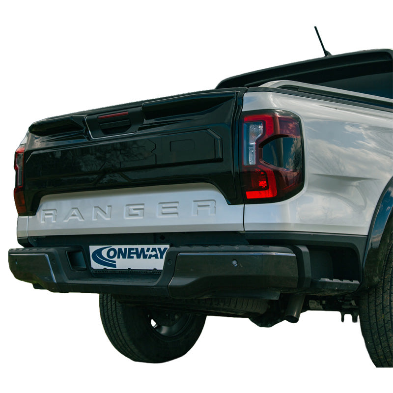 OneWay, Bagklap Dæksel, Mat Sort, Passer til Ford Ranger T9 (2022-), Højkvalitets ABS-plast