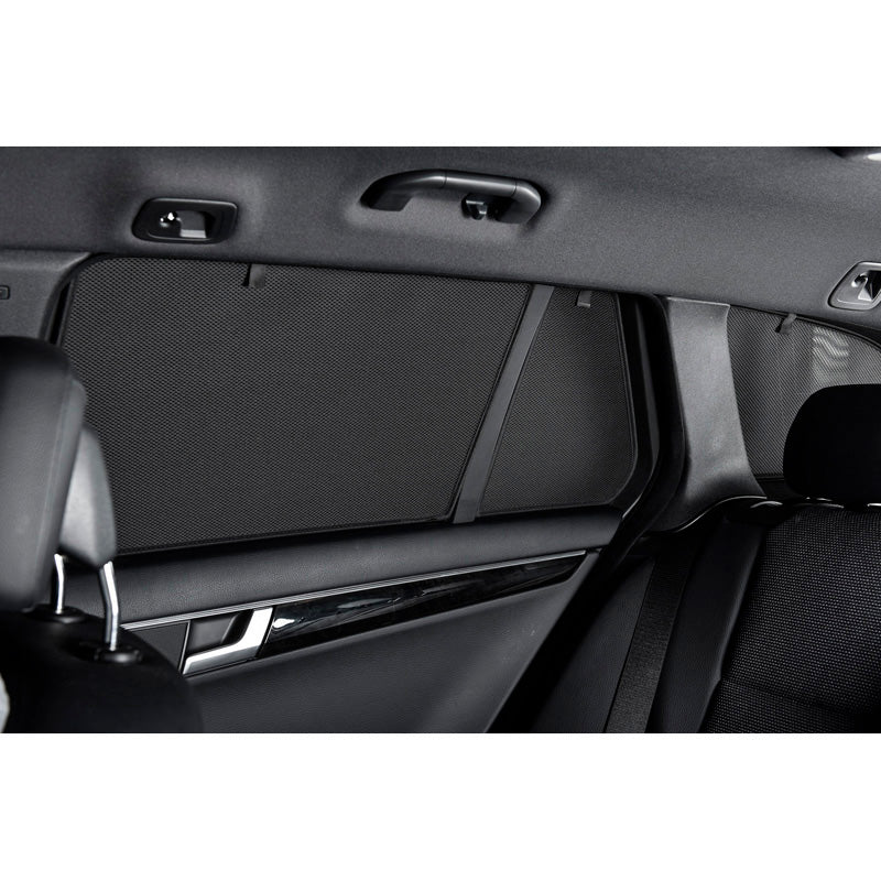 Car Shades, Solgardiner för bakdörrar, passar Skoda Enyaq iV 2020- exkl. Coupe (2-delad)