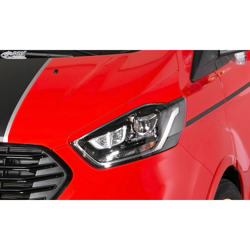 RDX RaceDesign, Ögonlock, passar Ford Transit Custom & Tourneo Custom Facelift 2018- (ABS)