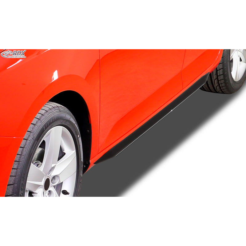 RDX Racedesign, Sideskørter 'Slim', passer til Audi 80 B3 Sedan (ABS glossy black)