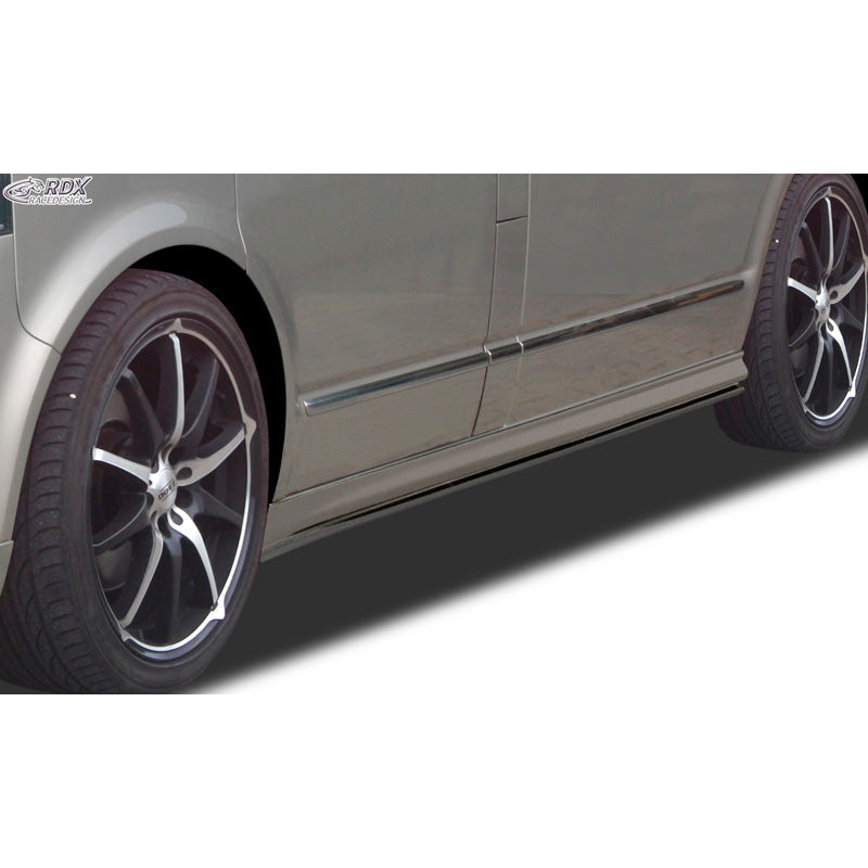 RDX RaceDesign, Sidokjolar, passar Volkswagen Transporter T5 2003-2015 (kort hjulbas) 'Edition' (ABS)