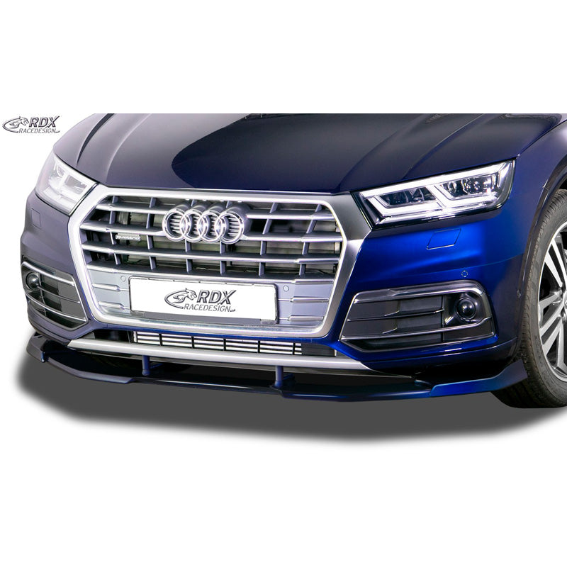 RDX Racedesign, Front spoiler Vario-X, passer til Audi Q5 (FY) 2017- excl. S-Line/SQ5 (PU)