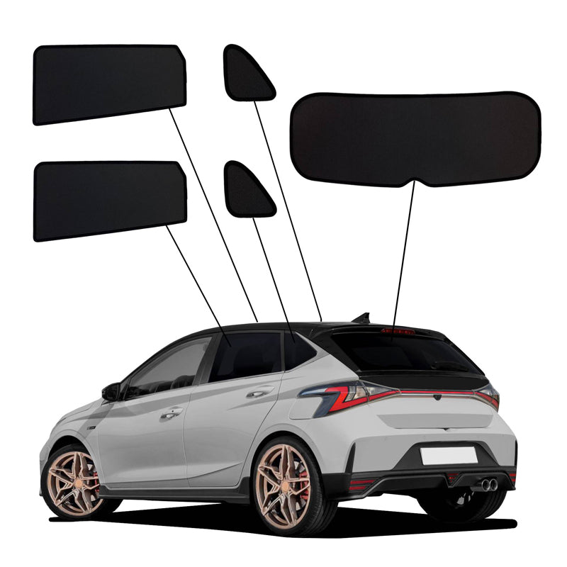 SunClip, Solgardin og Privatlivsbeskyttelse, passer til Hyundai i20 III (BC3) (2020-)