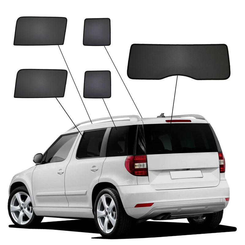 SunClip, Solgardin, passer til Skoda Yeti (5L) 2009-2017