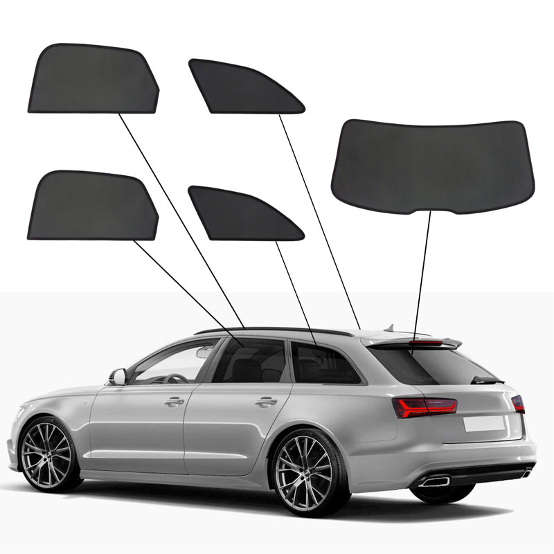SunClip, Solgardin & Solbeskyttelse, passer til Audi A6 (C7) Avant (2011-2018)