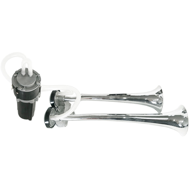 Simoni Racing, Lufttrompet, 2-tonet - Truck - 24V 118dB, Aluminium
