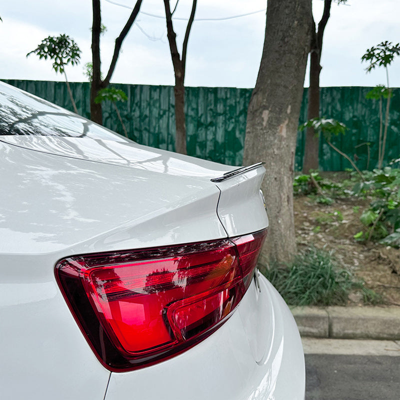 AutoStyle, Bagspoiler, Glossy Black, Passer til Audi A3/S3 (8V) Sedan 2013-2020