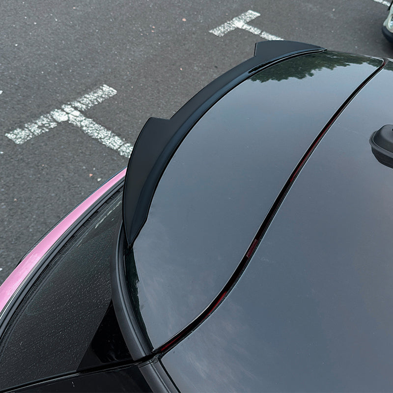 AutoStyle, Tagspoiler, ABS Blank Sort, passer til Mini F55/F56 One/Cooper/S (2013-2024) excl. JCW/GP