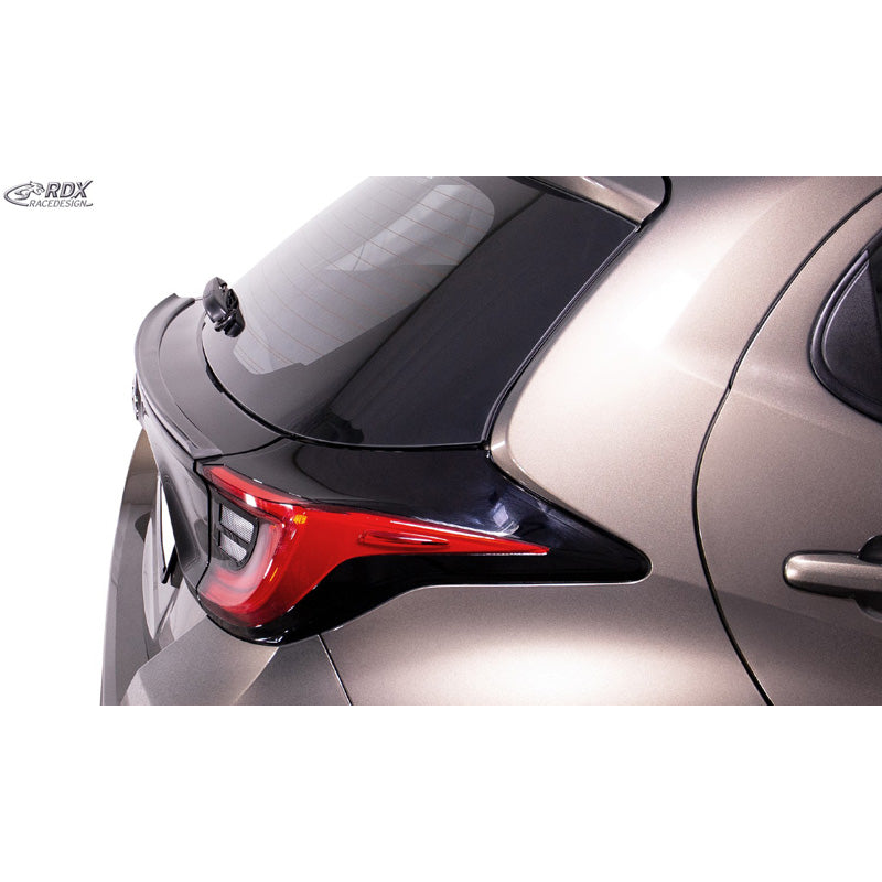RDX RaceDesign, Trunk spoiler lip, passar Toyota Yaris 2020- (ABS)
