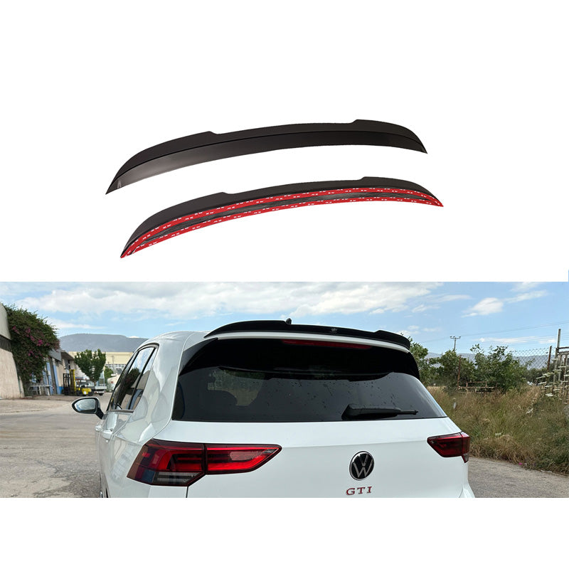 Motordrome, Takvinge (Spoiler Cap), passar Volkswagen Golf VIII (CD1) GTI / R 2020- (ABS Blanksvart)