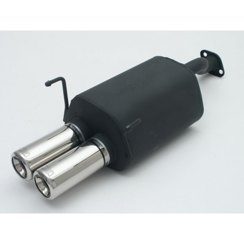 Ulter Sport, Sportudstødning, Dobbelt 80mm, Passer til Honda Civic VII HB 1.4i & 1.6i Sport 2001-2005, E-godkendt