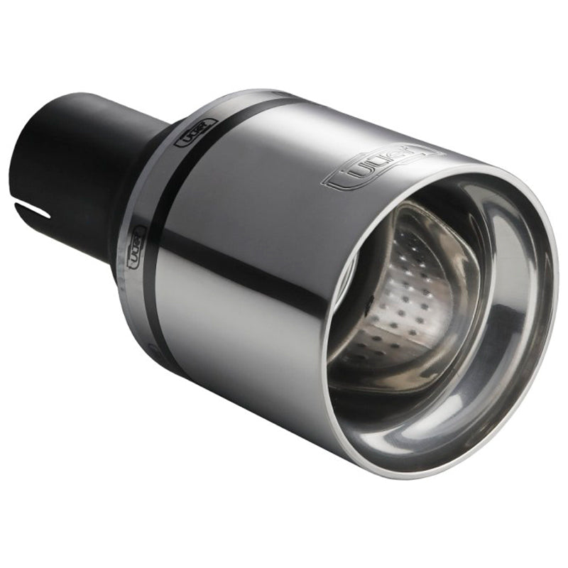 Ulter Sport, Ändrör - Round Race Ø100mm - Längd 120mm - Installation ->50mm - Inox