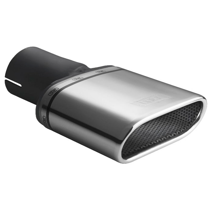 Ulter Sport, Rørhale - Oval 167x60mm - Length 120mm - Installation ->50mm - Inox