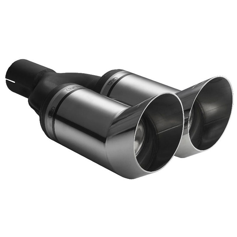 Ulter Sport, Ändrör - Double Round DTM Race Ø80mm - Längd 260mm - Installation ->50mm - Inox