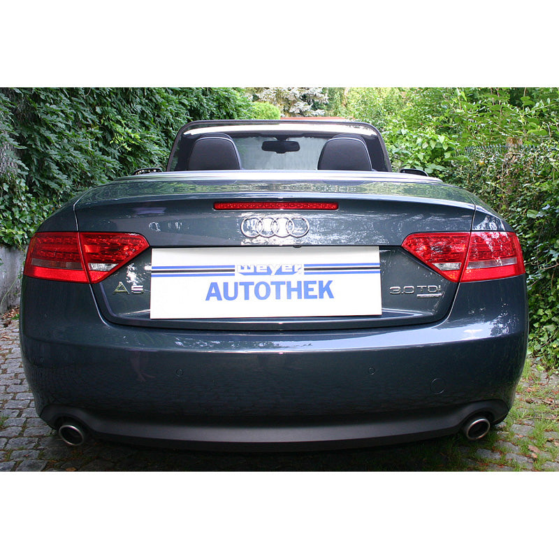 WEYER, Vindafviser, Passer til Audi A5 Cabriolet (2009-2016), Transparent